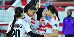 سيدات الزمالك يهزمن الشمس في دوري الكرة الطائرة