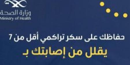 سكري بدون مضاعفات .. نتيجة الحفاظ على سكر تراكمي أقل من 7 يؤدي إلى هذه النتائج