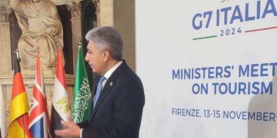 وزير السياحة يشارك في اجتماع G7 بمدينة فلورنس بإيطاليا