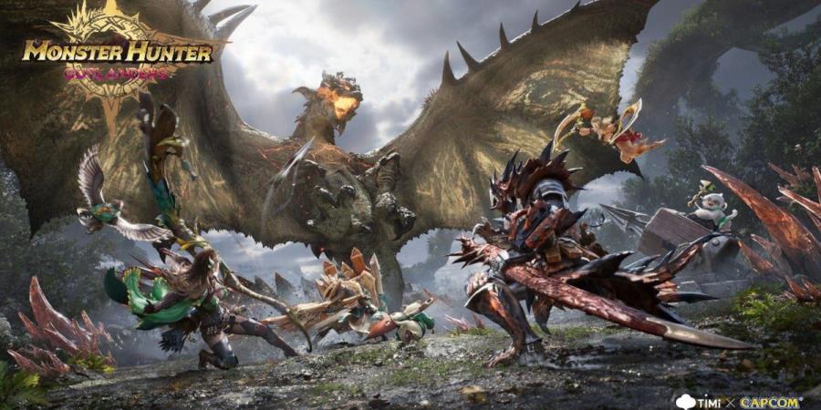 إطلاق لعبة Monster Hunter Outlanders على اندرويد وiOS