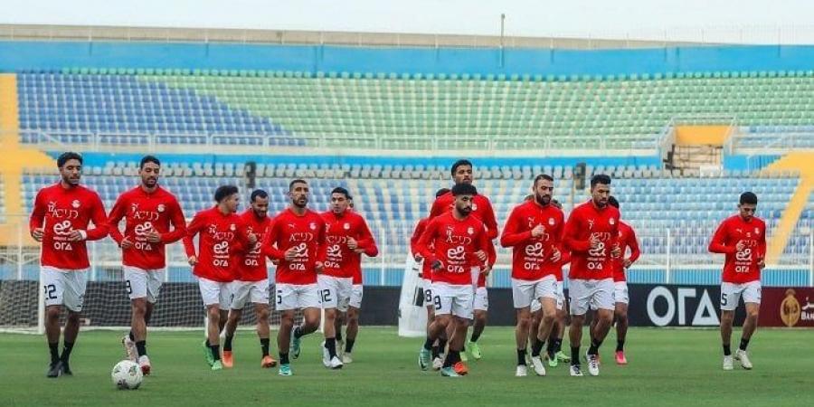 منتخب مصر يواصل تدريباته استعدادا لمواجهة بوتسوانا