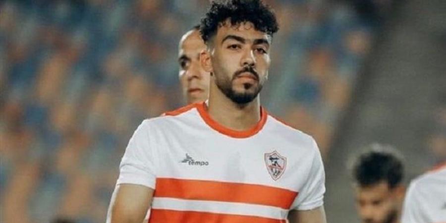 مصطفى الزناري ينتظم في تدريبات الزمالك استعدادًا لمباراة المصري