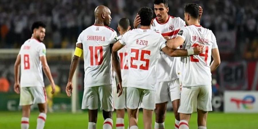 زيزو ومنسي يقودان الهجوم .. تشكيل الزمالك أمام المصري