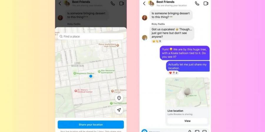 مثل واتساب وسناب شات.. إنستاجرام تضيف ميزة المشاركة المباشرة للموقع الجغرافي