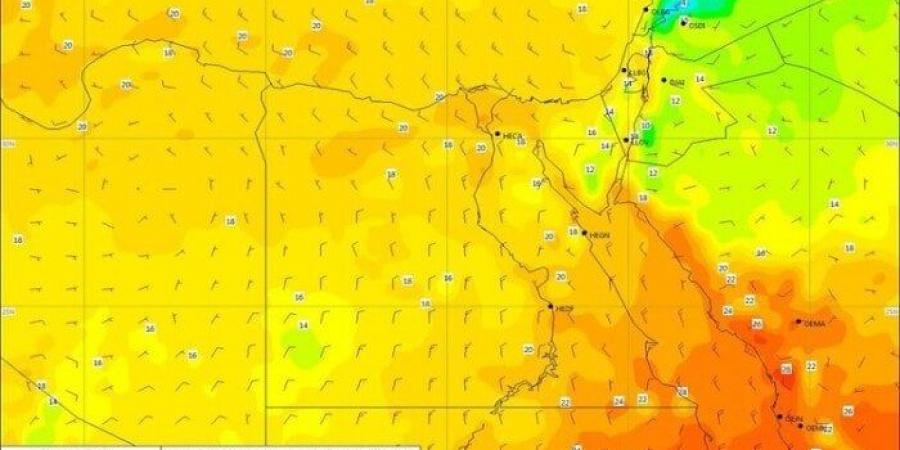 سقوط أمطار بهذه المحافظات.. الأرصاد تعلن حالة الطقس اليوم الأربعاء 27 نوفمبر