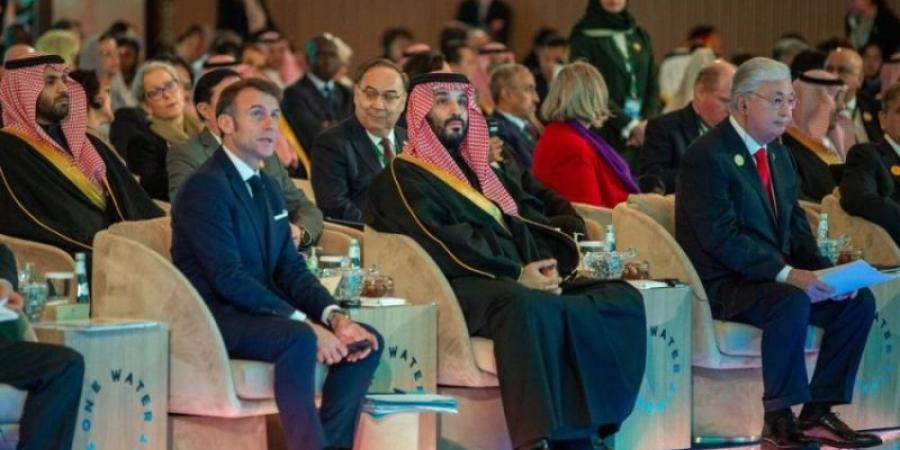 ولي العهد يفتتح قمة المياه الواحدة المنعقدة بالرياض