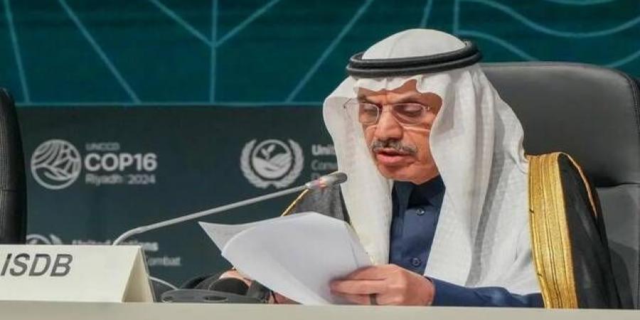 الجاسر: البنك الإسلامي للتنمية سيخصص مليار دولار لدعم أنشطة مقاومة الجفاف