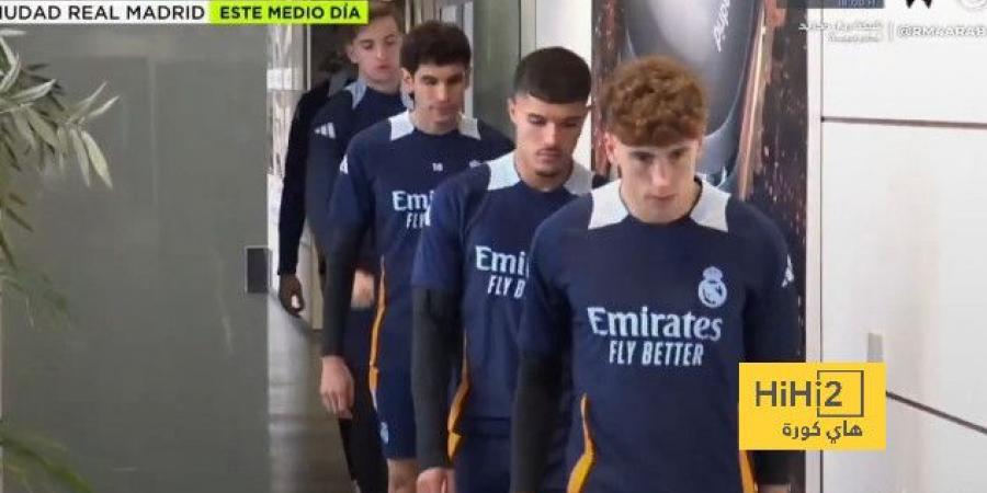 ريال مدريد في طريقه لملعب رايو فاليكانو قبل لقاء الفريقين