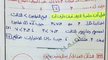 مراجعات نهائية.. 83 سؤالا وإجابتها في الرياضيات لـ الصف الثالث الإعدادي